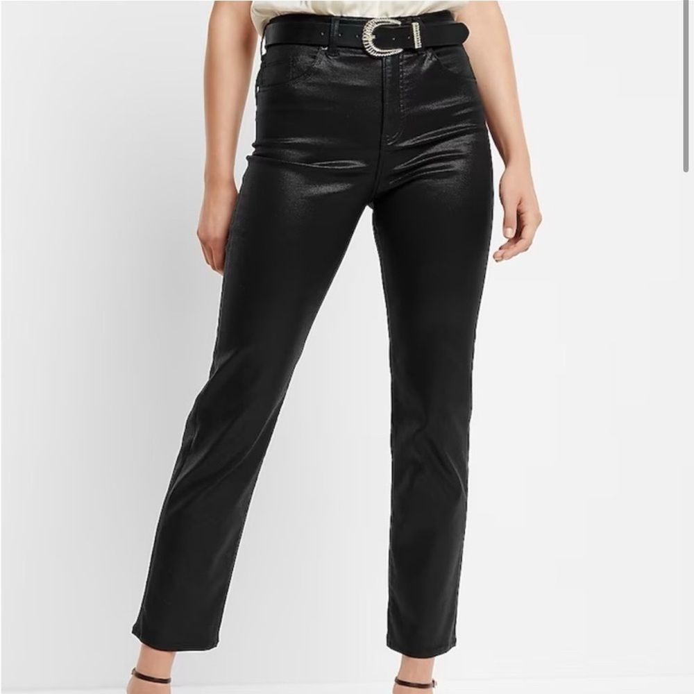 Express Straight Ankle Jeans
